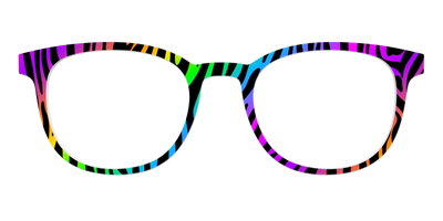 The Prismatic Zebra - Front Top Thumbnail - Pair Eyewear