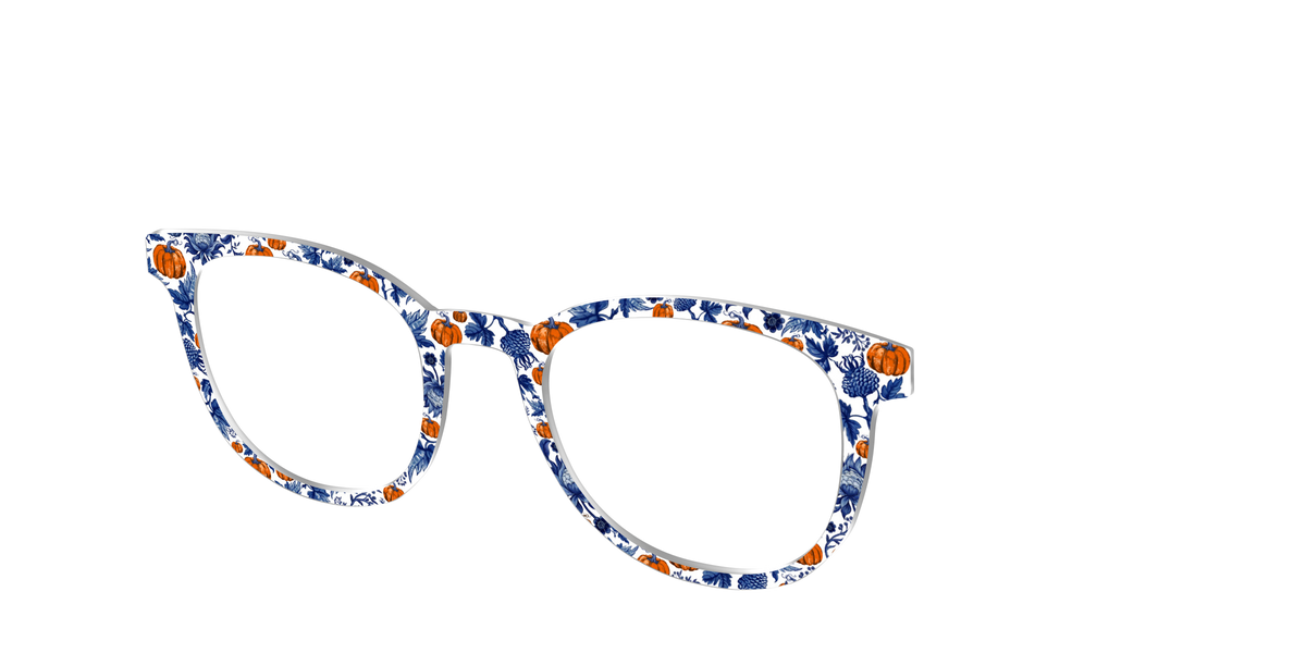 The Pumpkin Garden Toile - Angle Top Image - Pair Eyewear