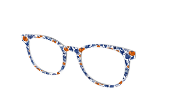 The Pumpkin Garden Toile - Angle Top Thumbnail - Pair Eyewear