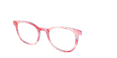 The Rose Quartz Geode - Angle Top Thumbnail - Pair Eyewear