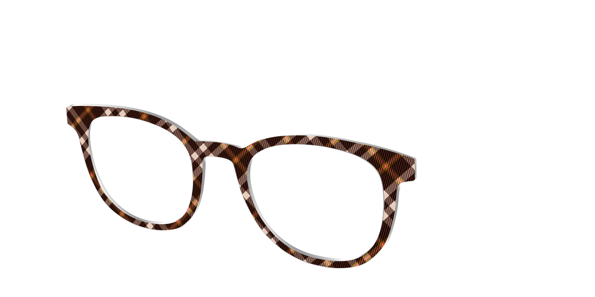 The Rustic Plaid - Angle Top Image - Pair Eyewear