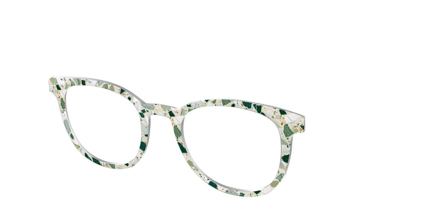 The Sage Terrazzo - Angle Top Image - Pair Eyewear