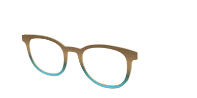 The Sand to Sea Gradient Check - Angle Top Thumbnail - Pair Eyewear