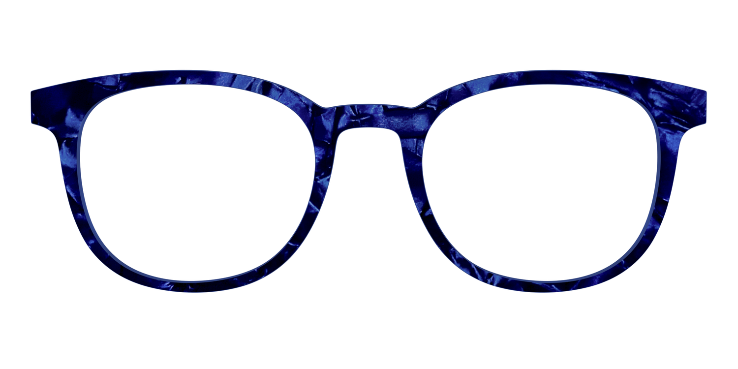 The Sapphire Pearl Marble - Front Top Image - Pair Eyewear