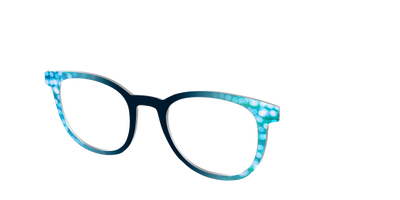 The Sea Foam Bokeh - Angle Top Thumbnail - Pair Eyewear