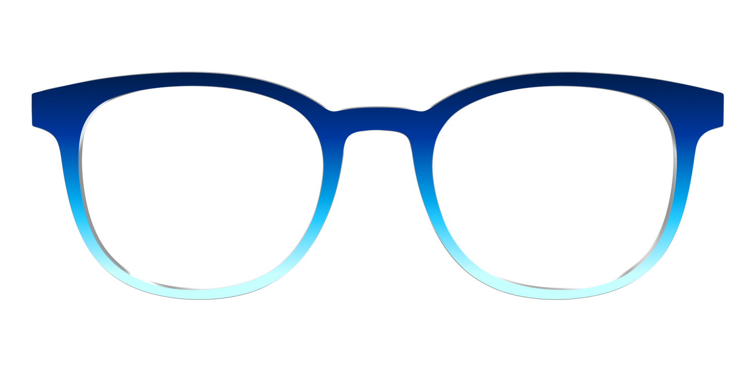 The Seaside Gradient - Front Top Image - Pair Eyewear