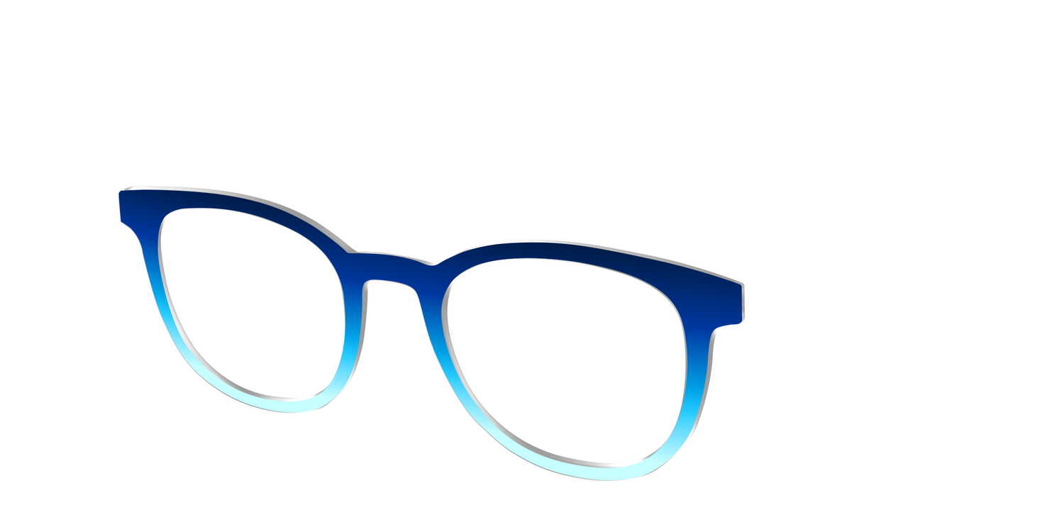 The Seaside Gradient - Angle Top Image - Pair Eyewear