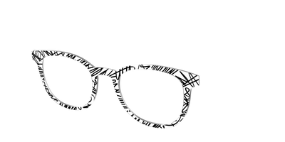 The Stylish Scribble - Angle Top Thumbnail - Pair Eyewear