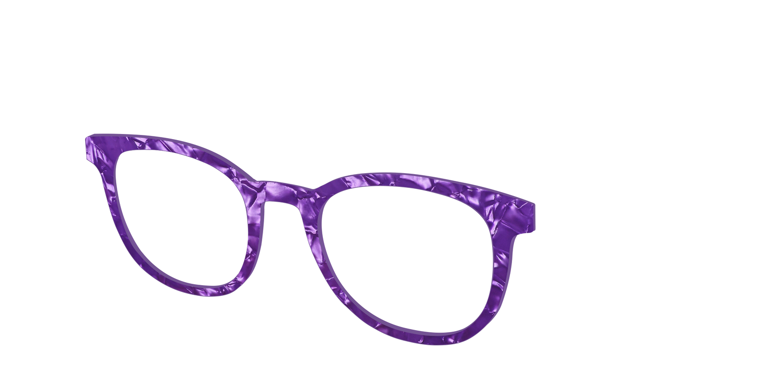 The Sugilite Pearl Marble - Angle Top Image - Pair Eyewear