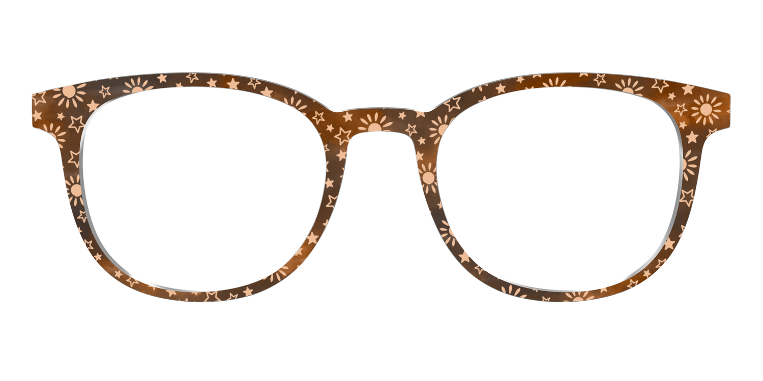 The Sunburst Scatter - Front Top Image - Pair Eyewear