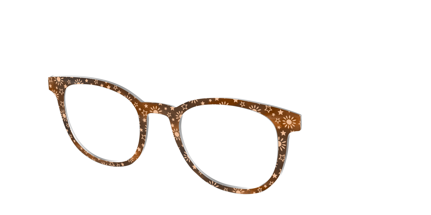 The Sunburst Scatter - Angle Top Image - Pair Eyewear