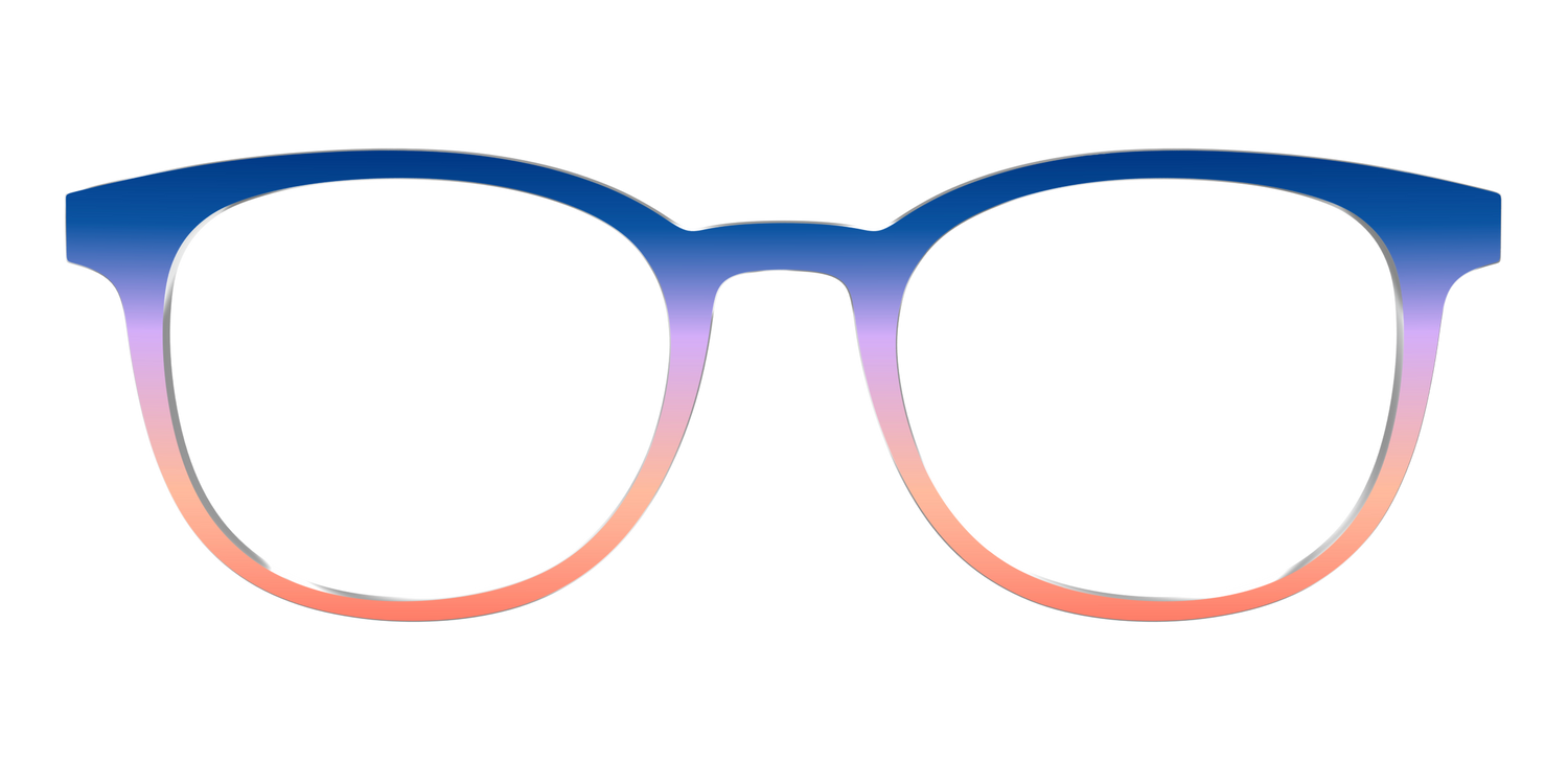 The Sundown Gradient - Front Top Image - Pair Eyewear