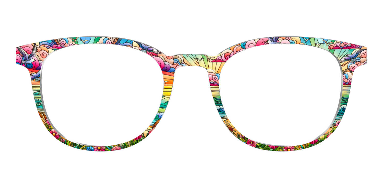 The Sun-Drenched Stained Glass - Front Top Image - Pair Eyewear