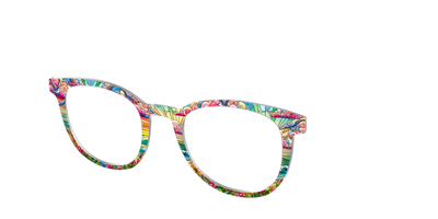 The Sun-Drenched Stained Glass - Angle Top Thumbnail - Pair Eyewear