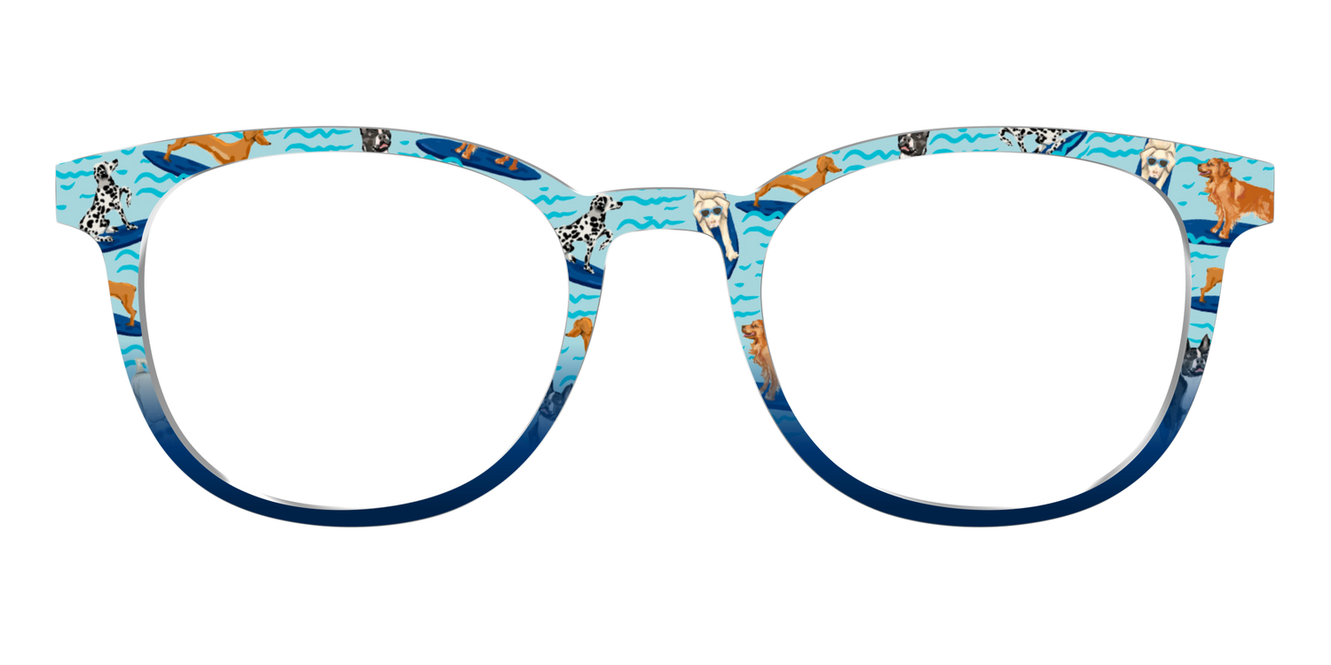 The Surf's Up Pups - Front Top Image - Pair Eyewear