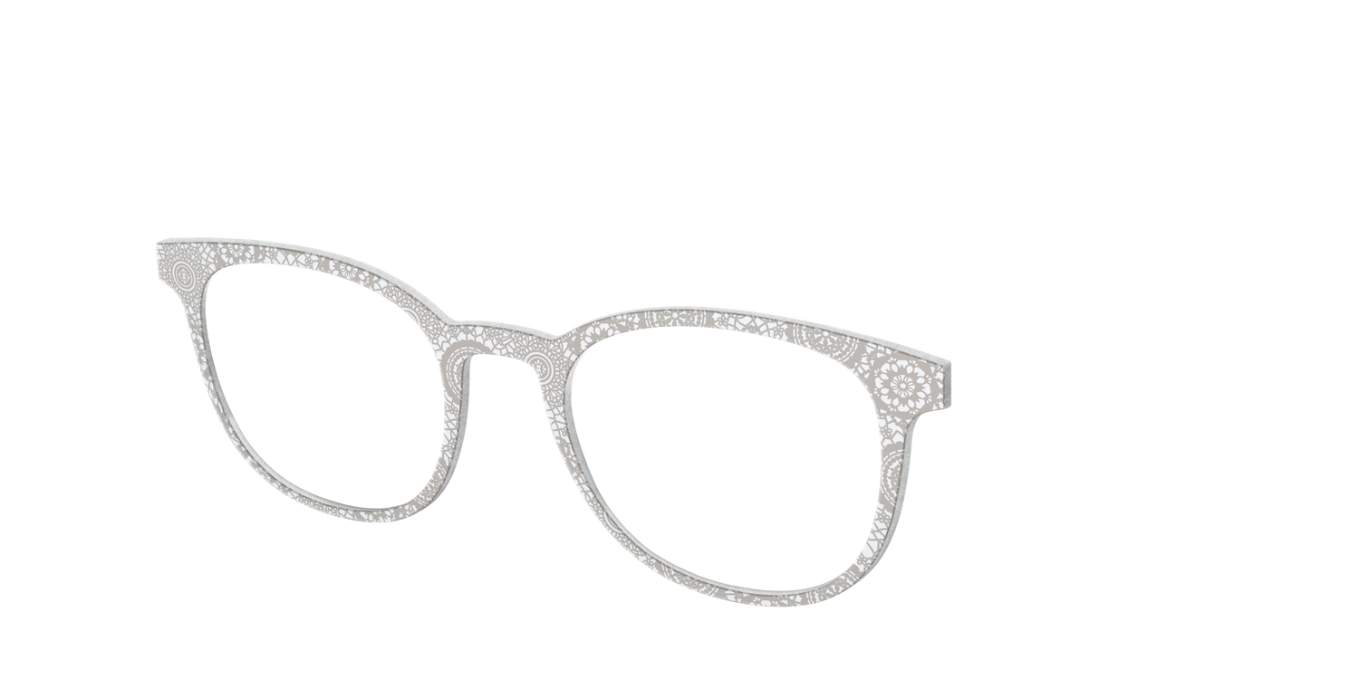 The Taupe Medallion Lace - Angle Top Image - Pair Eyewear