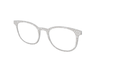 The Taupe Medallion Lace - Angle Top Thumbnail - Pair Eyewear