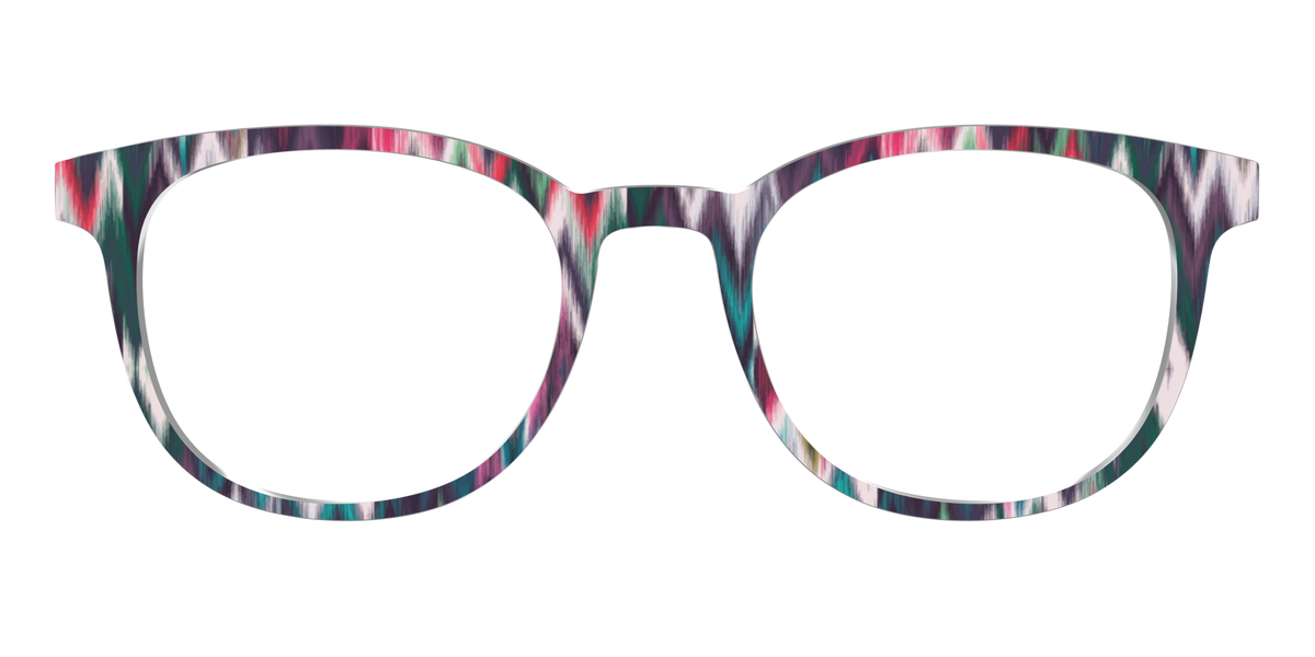 The Teal Ikat - Front Top Image - Pair Eyewear