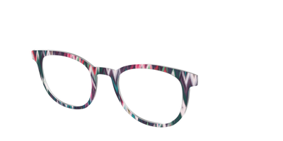 The Teal Ikat - Angle Top Thumbnail - Pair Eyewear