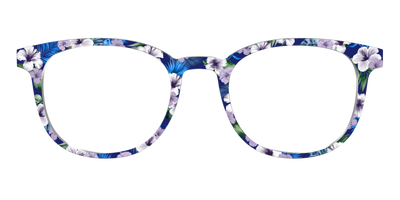The Tropical Blue Blossoms - Front Top Thumbnail - Pair Eyewear