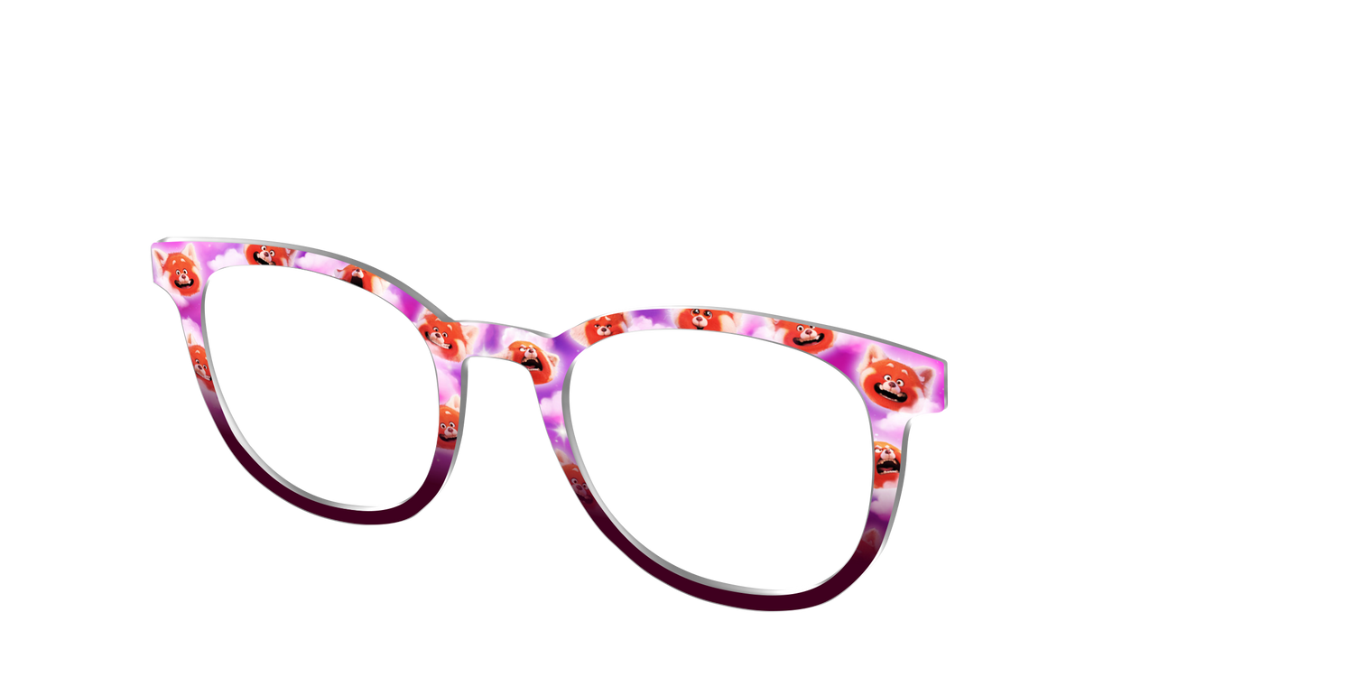 Turning Red - Angle Top Image - Pair Eyewear