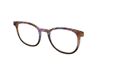 The Twill Tartan - Angle Top Thumbnail - Pair Eyewear