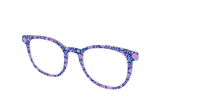 The Two-Toned Coral - Angle Top Thumbnail - Pair Eyewear