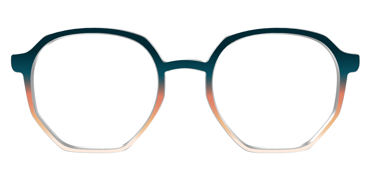The Aegean to Apricot Gradient - Front Top Image - Pair Eyewear