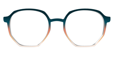The Aegean to Apricot Gradient - Front Top Thumbnail - Pair Eyewear