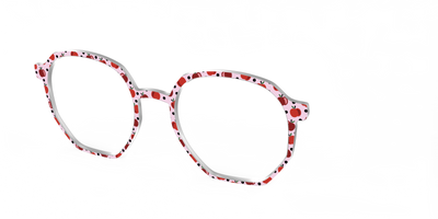 The Apple Polka Dot - Angle Top Thumbnail - Pair Eyewear