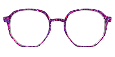 The Aubergine Paisley - Front Top Thumbnail - Pair Eyewear