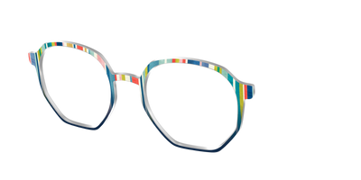 The Beach Bum Stripes - Angle Top Thumbnail - Pair Eyewear