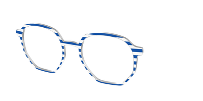 The Beach Umbrella Stripes - Angle Top Thumbnail - Pair Eyewear