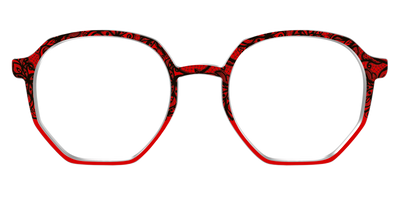 The Blood Red Lace Split - Front Top Thumbnail - Pair Eyewear