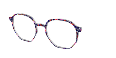 The Bone-Chilling Blossoms - Angle Top Thumbnail - Pair Eyewear