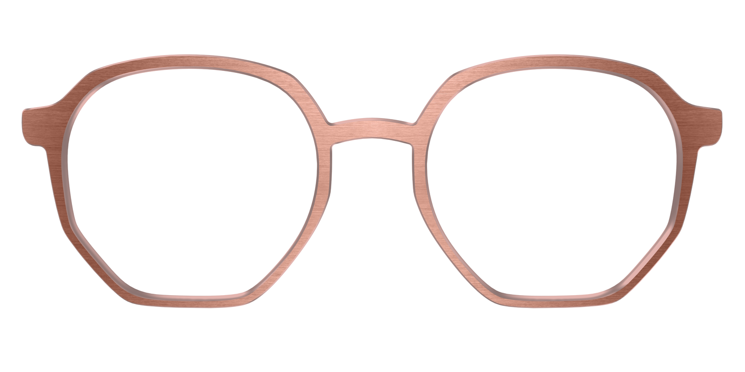 The Brushed Champagne - Front Top Image - Pair Eyewear