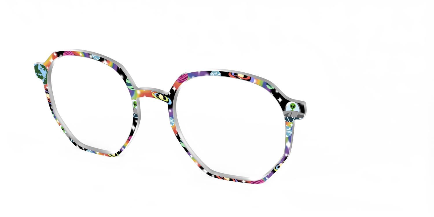The Cosmic Party - Angle Top Image - Pair Eyewear