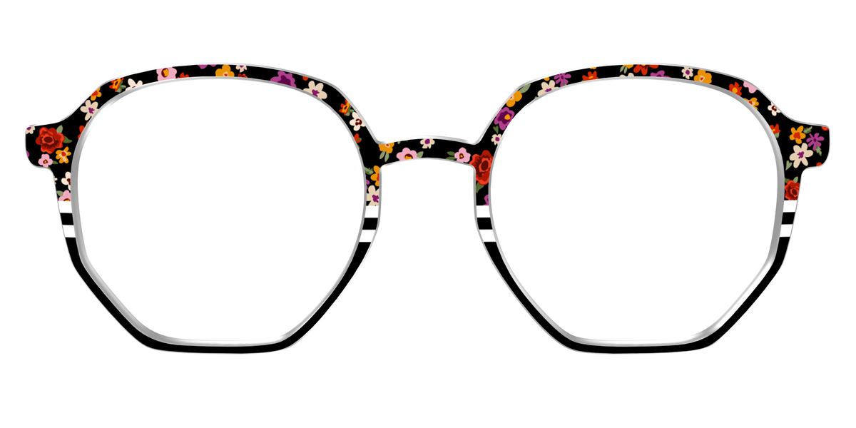 The Ditsy Stripe Split - Front Top Image - Pair Eyewear