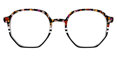 The Ditsy Stripe Split - Front Top Thumbnail - Pair Eyewear