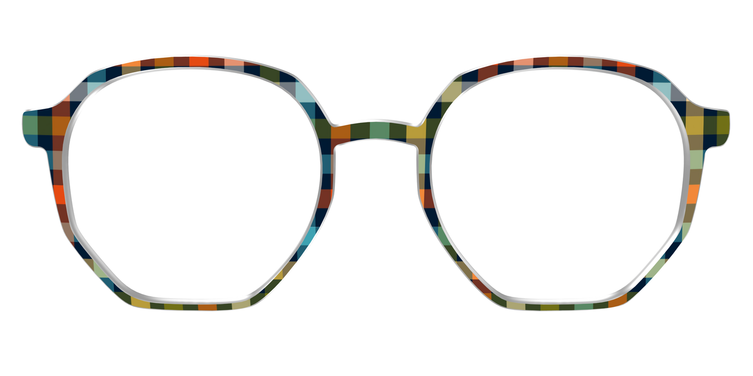 The Dockside Gingham - Front Top Image - Pair Eyewear