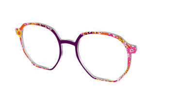 The Far Out Floral - Angle Top Thumbnail - Pair Eyewear