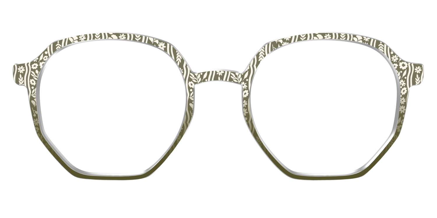 The Floret Stripes - Front Top Image - Pair Eyewear