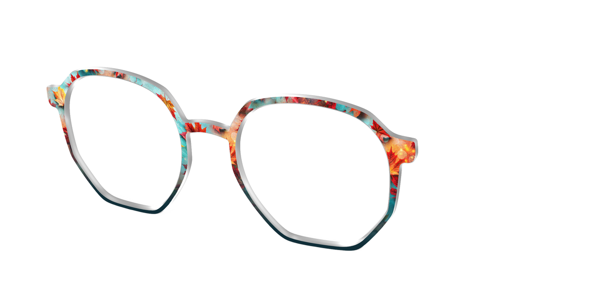 The Fluttering Foliage - Angle Top Image - Pair Eyewear