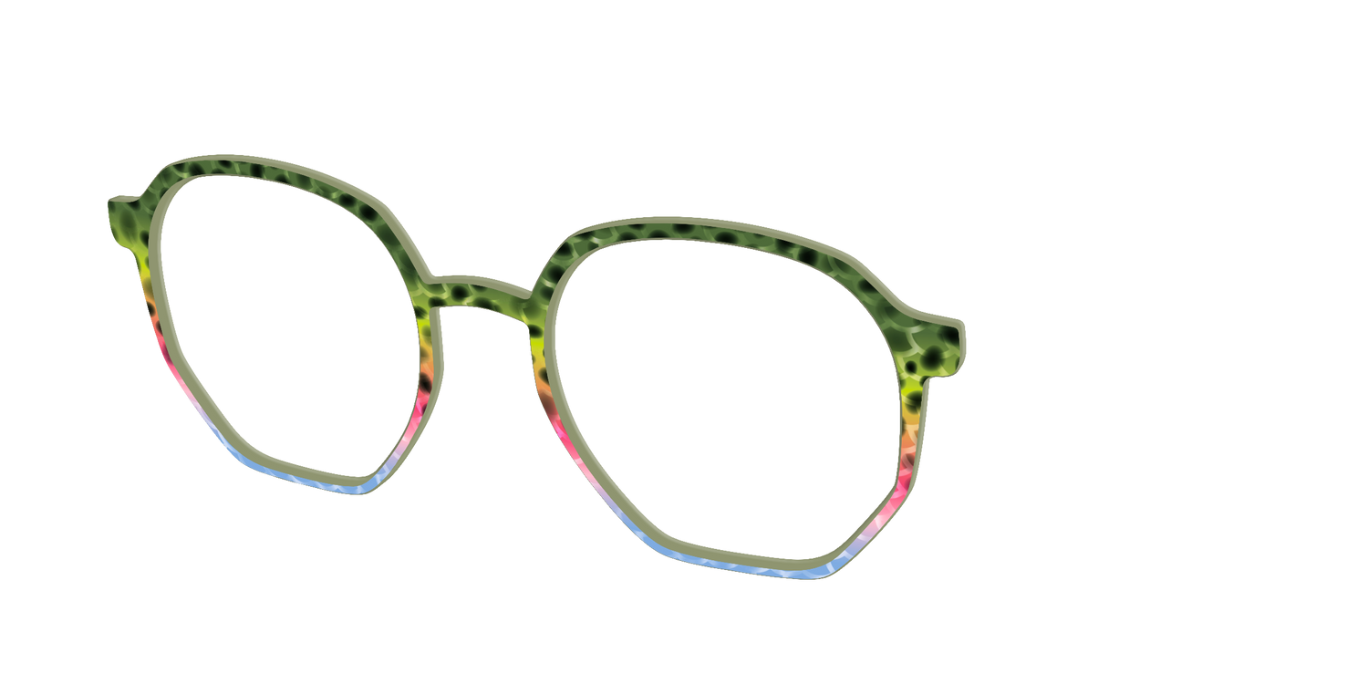The Freshwater Trout Scales - Angle Top Image - Pair Eyewear