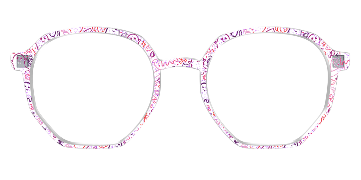 The Frightfully Fun Doodles Crystal - Front Top Image - Pair Eyewear