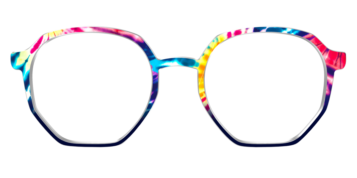 The Funky Tie-Dye - Front Top Image - Pair Eyewear