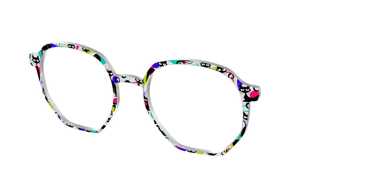 The Futuristic Felines - Angle Top Image - Pair Eyewear