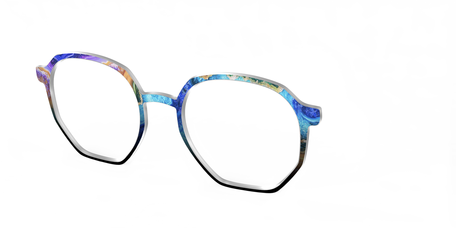 The Genius Geode - Angle Top Image - Pair Eyewear