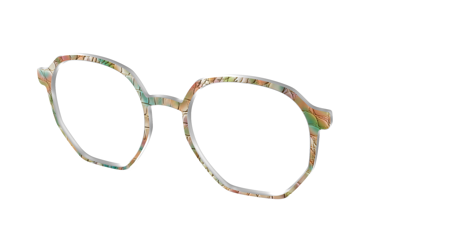 The Glasswater Gator - Angle Top Image - Pair Eyewear