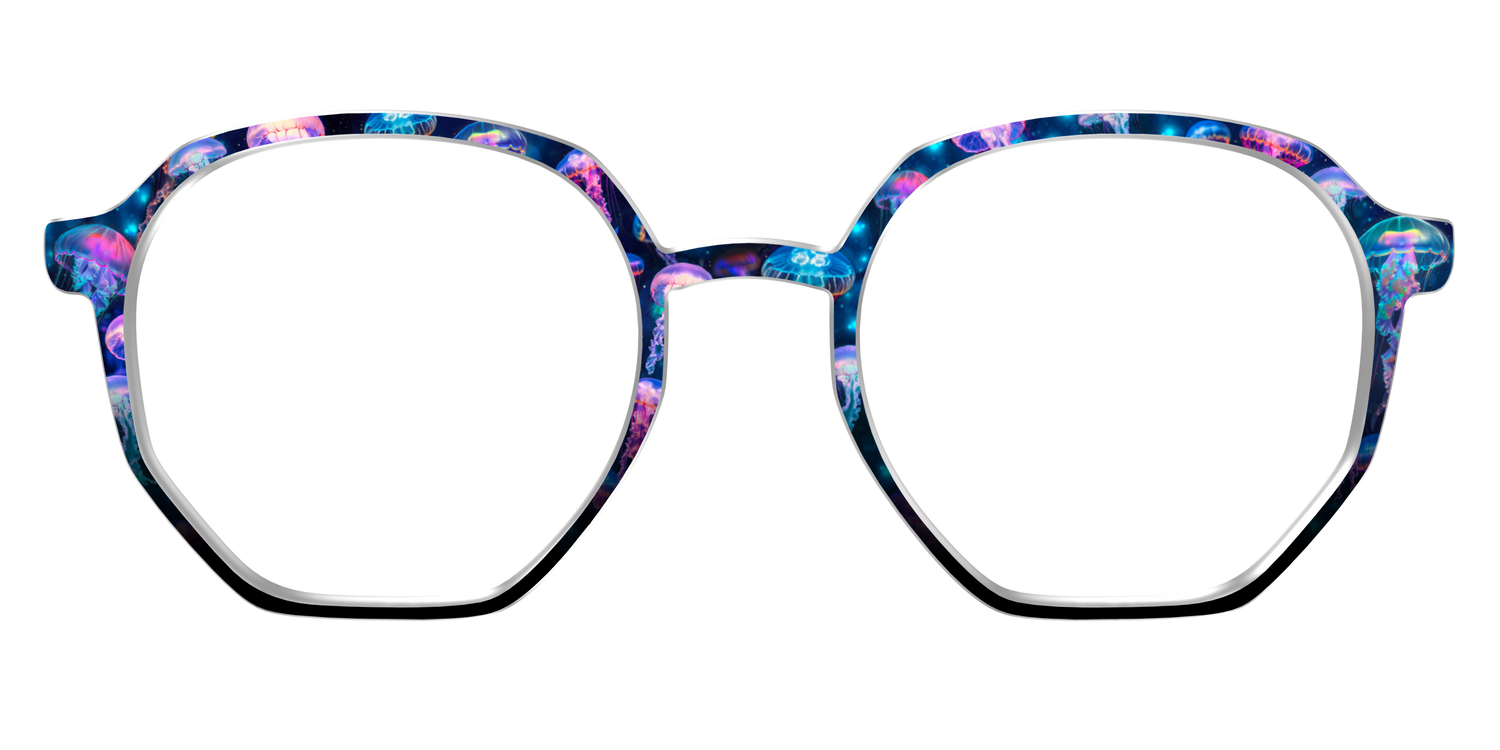 The Gleaming Jellyfish - Front Top Image - Pair Eyewear